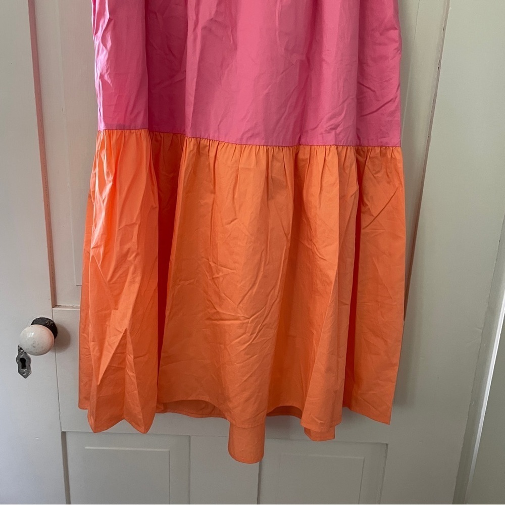 Crosby Hot Pink and Orange Brawley Dress - Picture 7 of 15